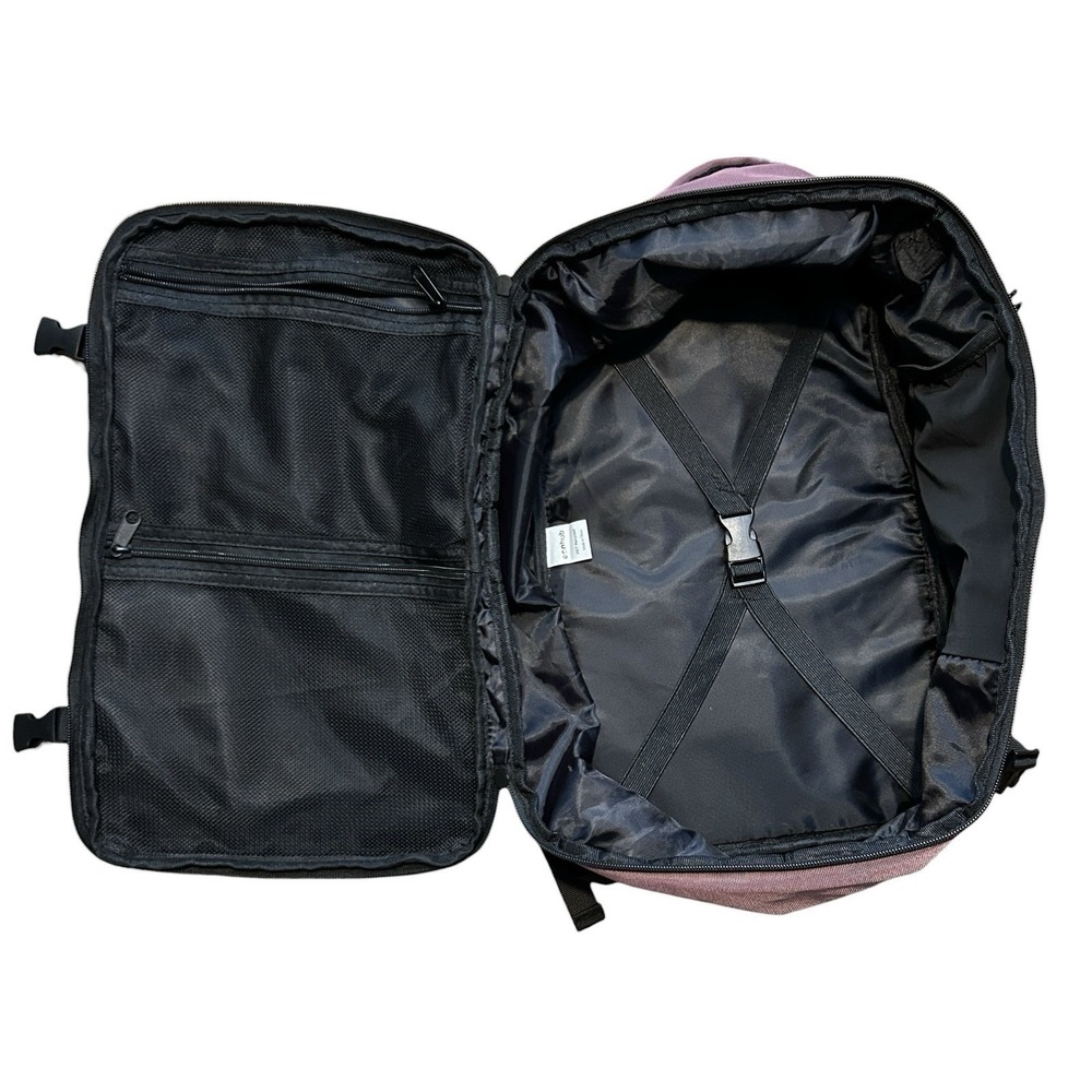 ECOHUB 17" Travel Backpack Carry On Bag Pink TSA Approved Water Resistant NWOT - Picture 11 of 13